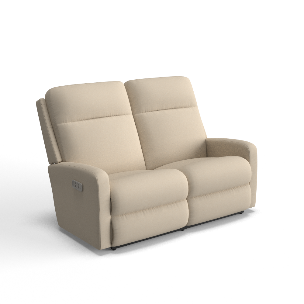Finley Power Wall Reclining Loveseat w/ Headrest & Lumbar